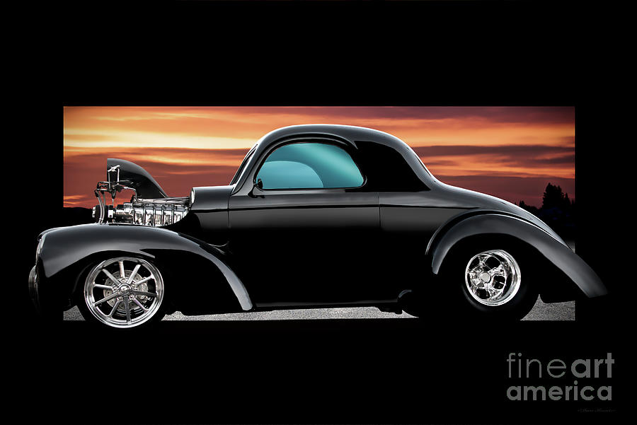 1941 Willys Pro Street Coupe Photograph