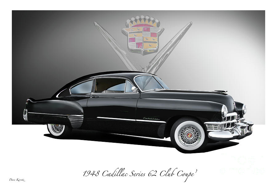 1948 Cadillac Series 62 Club Coupe #4 Photograph by Dave Koontz