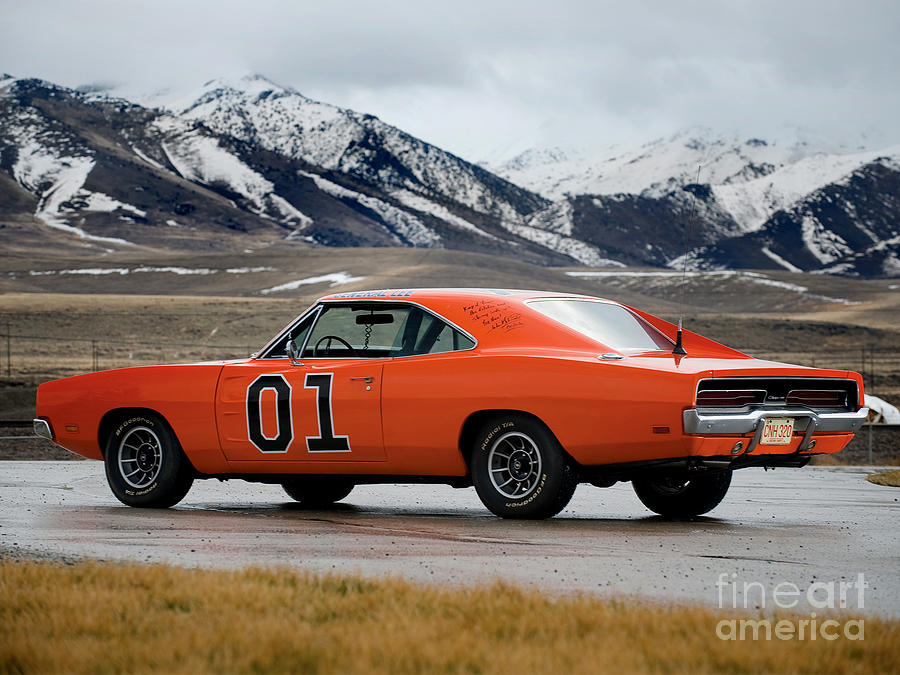 1969 Dodge Charger General Lee XP 29 from movie The Dukes of Hazzard  Photograph by Vladyslav Shapovalenko - Fine Art America