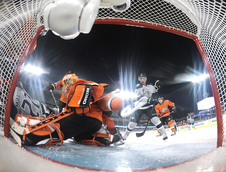 2014 Coors Light NHL Stadium Series - Anaheim Ducks v Los Angeles Kings #4 Photograph by Harry How