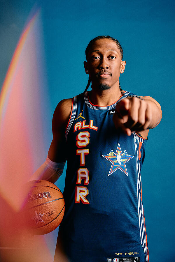 2025 NBA All-Star - NBA All-Star Portraits #4 Photograph by Zach Barron 2025 NBA All-Star - NBA All-Star Portraits #4 Photograph by Zach Barron