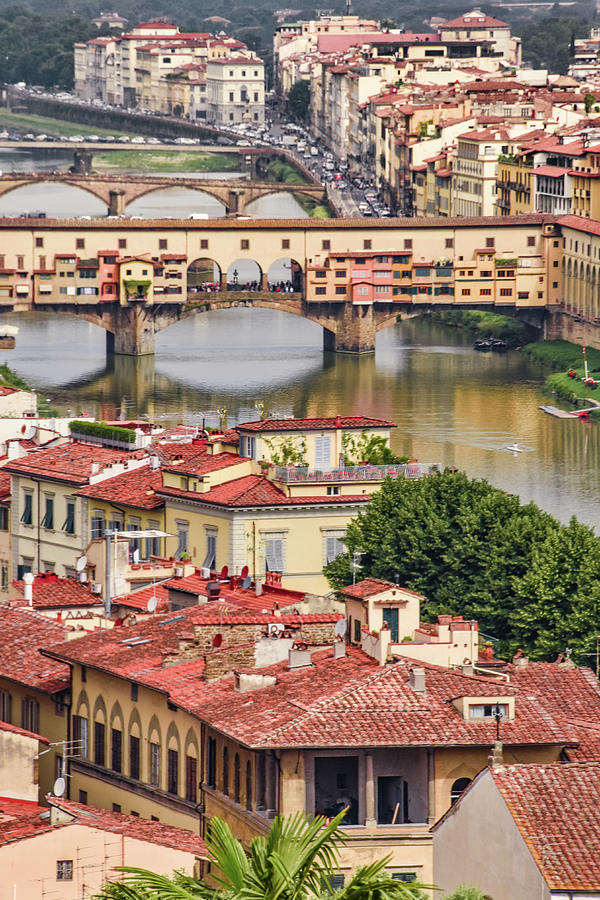Ponte Vecchio Bridge Photograph by Kathleen Lattimer Ponte Vecchio Bridge Photograph by Kathleen Lattimer