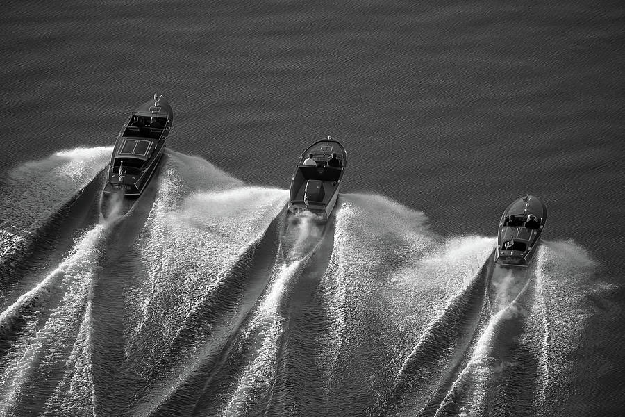 Boat Photograph - Classic Cousins #1 by Steven Lapkin