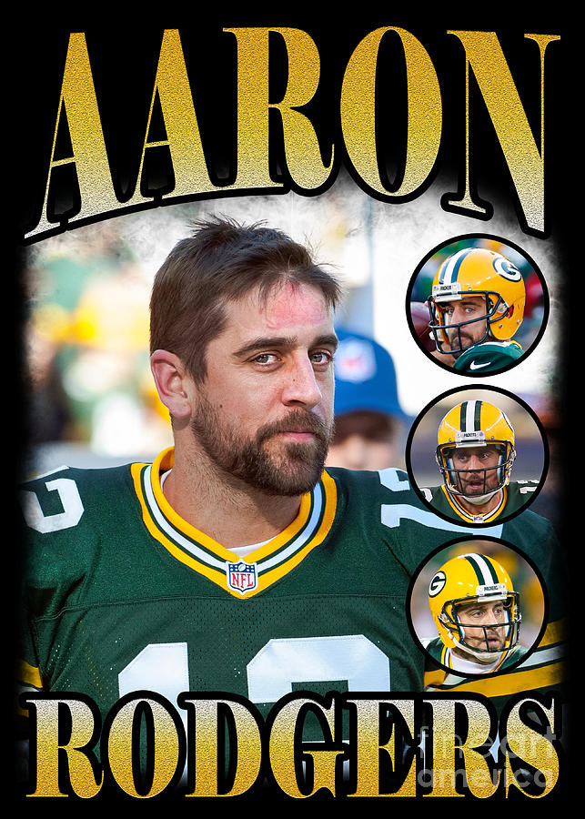 Aaron Rodgers Digital Art by Rosiana Rosiana Fine Art America