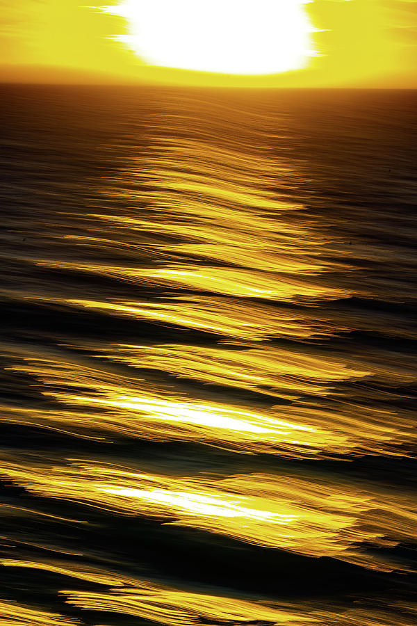 Abstract Sunsets on Water Mazatlan Mexico #4 Photograph by Tommy Farnsworth