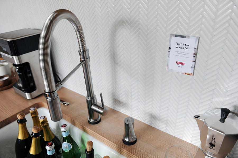 AD, Bon Appetit, And Delta Faucet Toast The Conde Nast Kitchen Studio #4 Photograph by Craig Barritt
