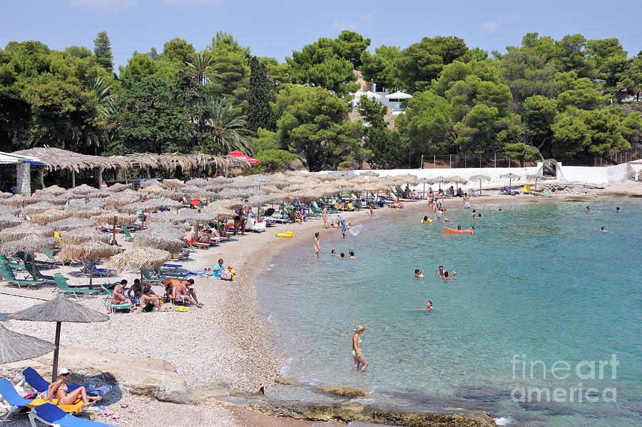 Agia Marina beach #4 Photograph by George Atsametakis