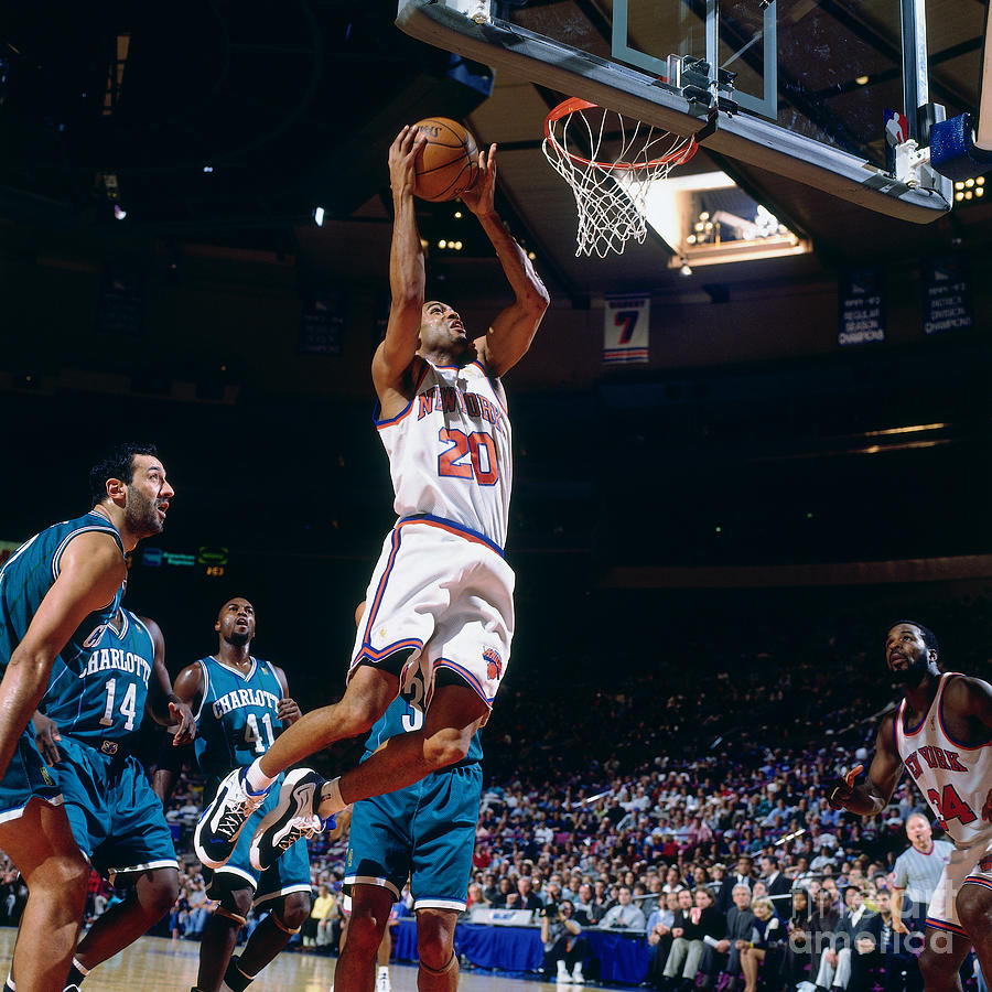 Allan Houston Madison Square Garden Exclusive New York Knicks