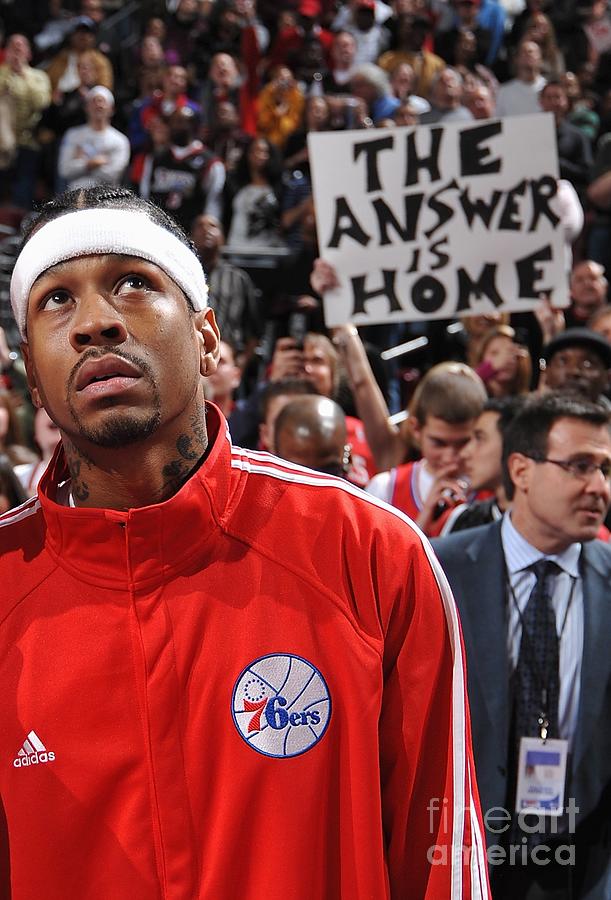 Kobe Bryant & Allen Iverson photographed by Jesse D. Garrabrant