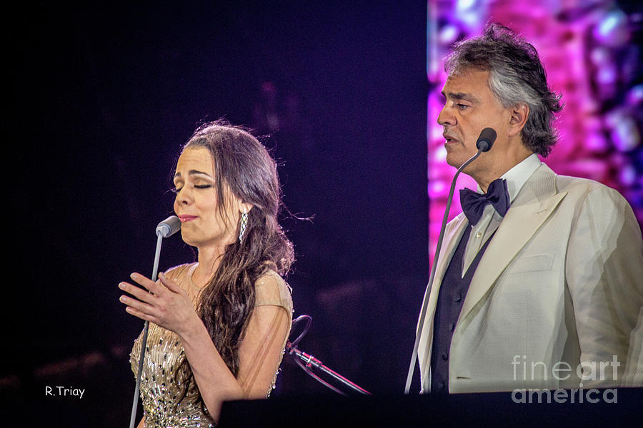 Andrea Bocelli in Concert #4 Photograph by Rene Triay FineArt Photos