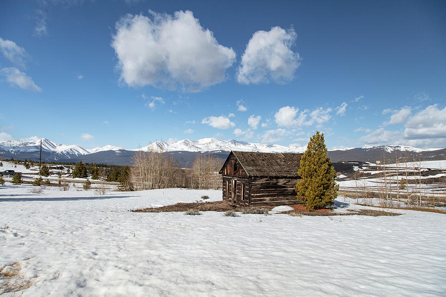 Antique cabin in the Rocky Mountains of Colorado #4 Photograph by Eldon McGraw