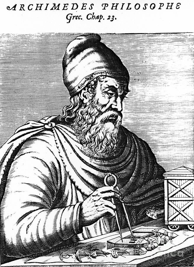 Archimedes #4 Drawing by Granger
