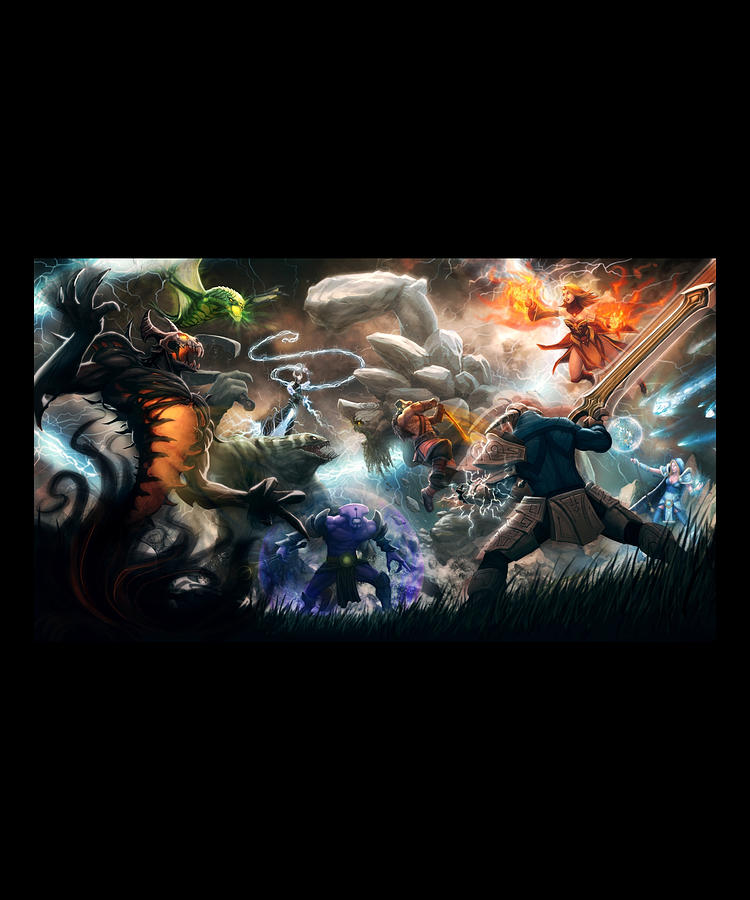 Art Dota 2 Video Games Artwork Piece Digital Art by Alfie Carter  Fine Art America