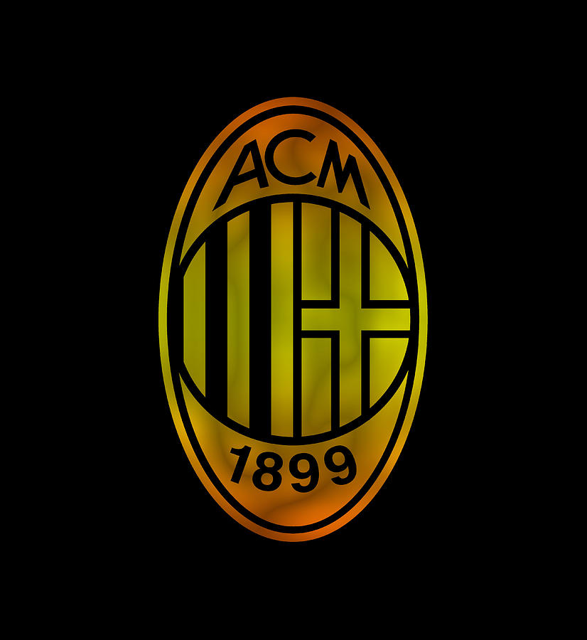 Associazione Calcio Milan A.C. Milan GREGPANDU Digital Art by Sonny