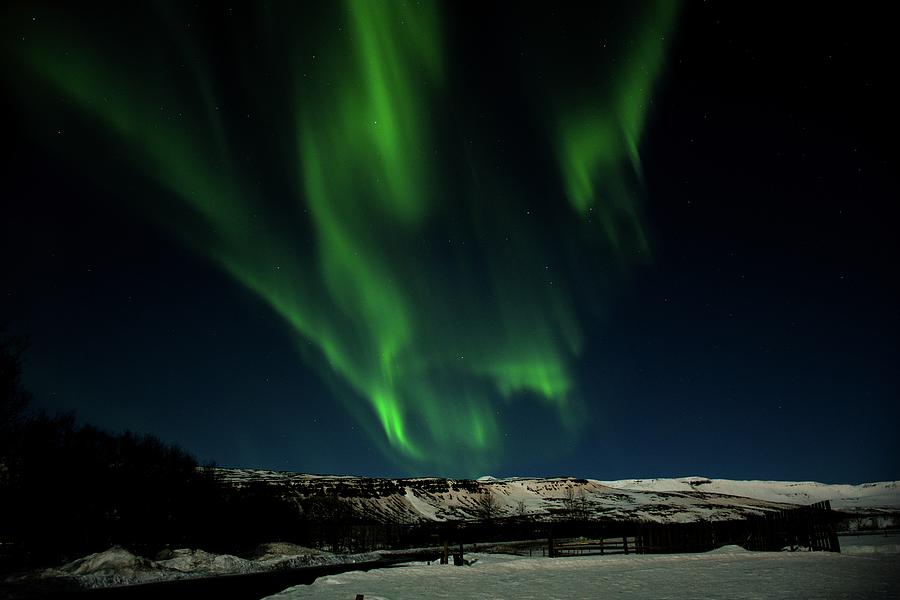 Aurora borealis #4 Photograph by Robert Grac