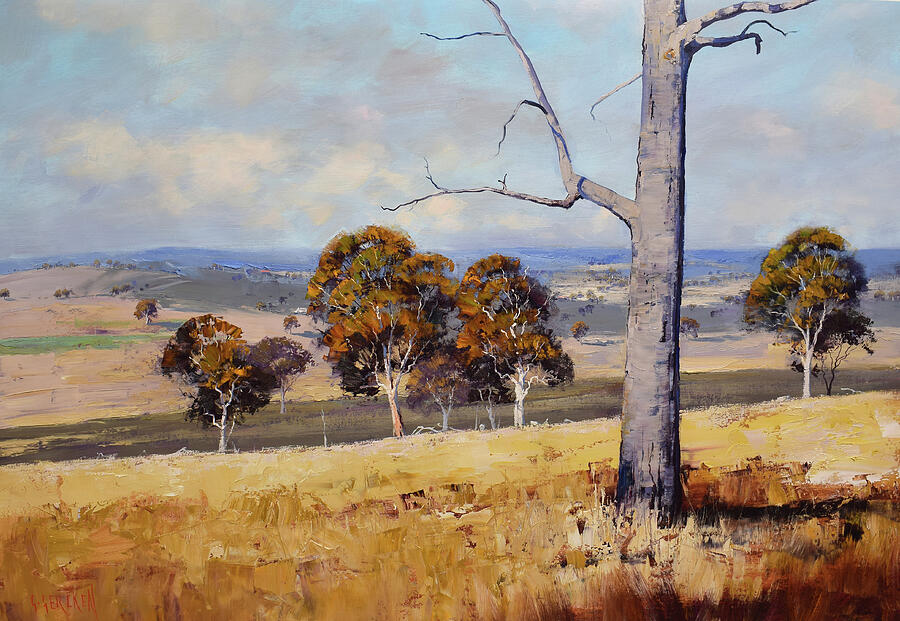Australian Landscape #4 Painting by Graham Gercken Australian Landscape #4 Painting by Graham Gercken