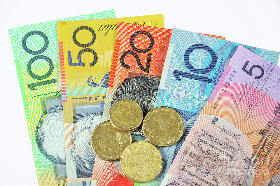 Australian Money concept #4 Photograph by Milleflore Images