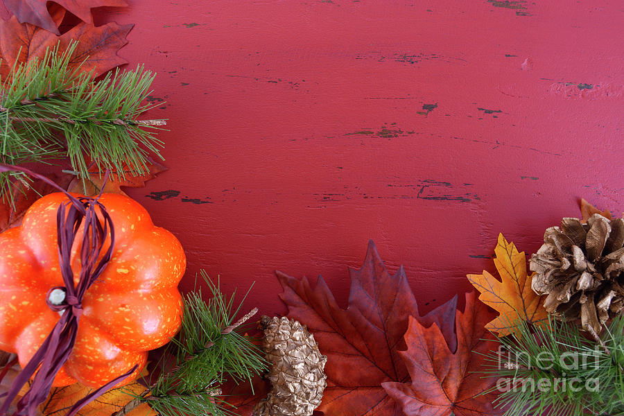 Autumn Fall background  #4 Photograph by Milleflore Images