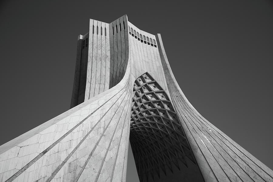 Azadi Tower Photograph by Gareth Dewar - Pixels