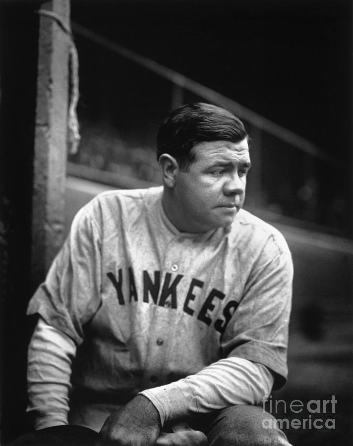 Babe Ruth Photograph by National Baseball Hall Of Fame Library