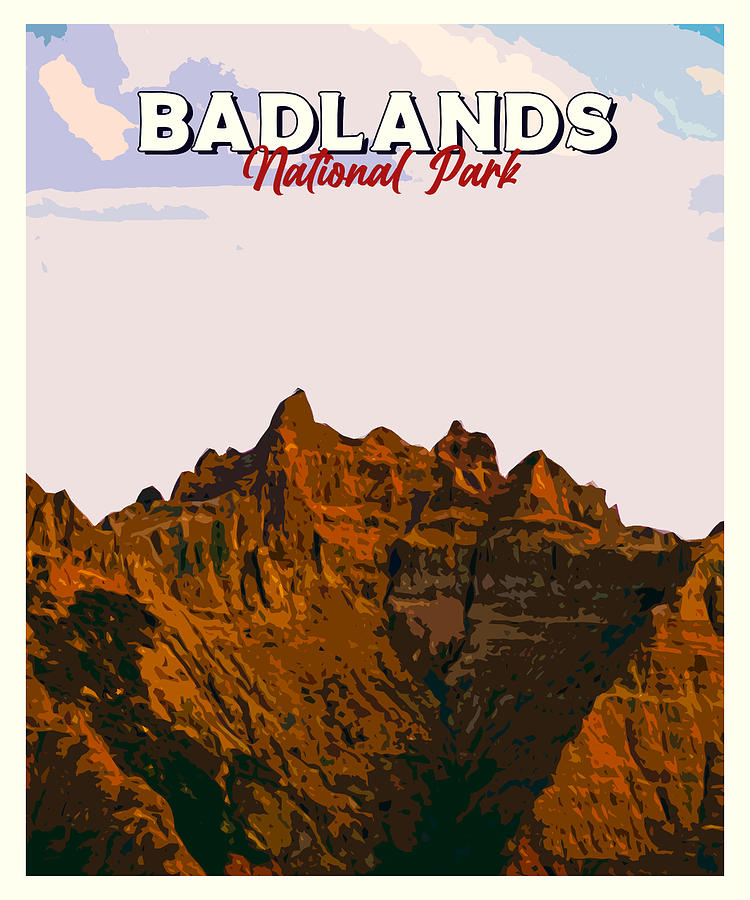 Badlands national park Digital Art by Alexandru Chirila - Fine Art America