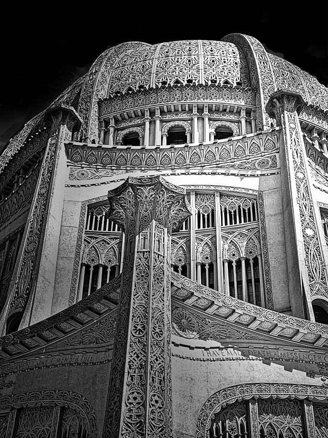 Bahai Temple  #5 Photograph by Jim Signorelli