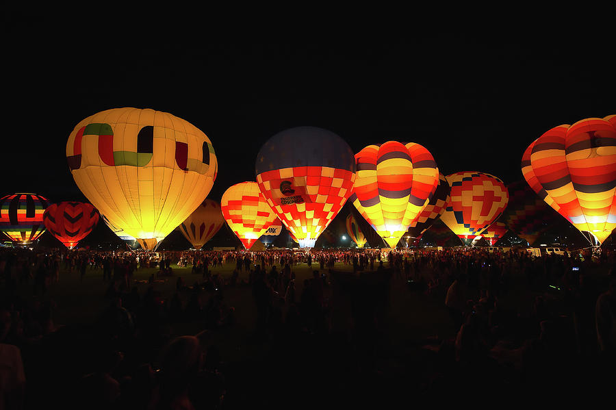 Balloon Fest #4 Photograph by Doug Wittrock