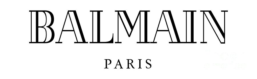 Balmain Paris Digital Art by Jimmy S Gardner