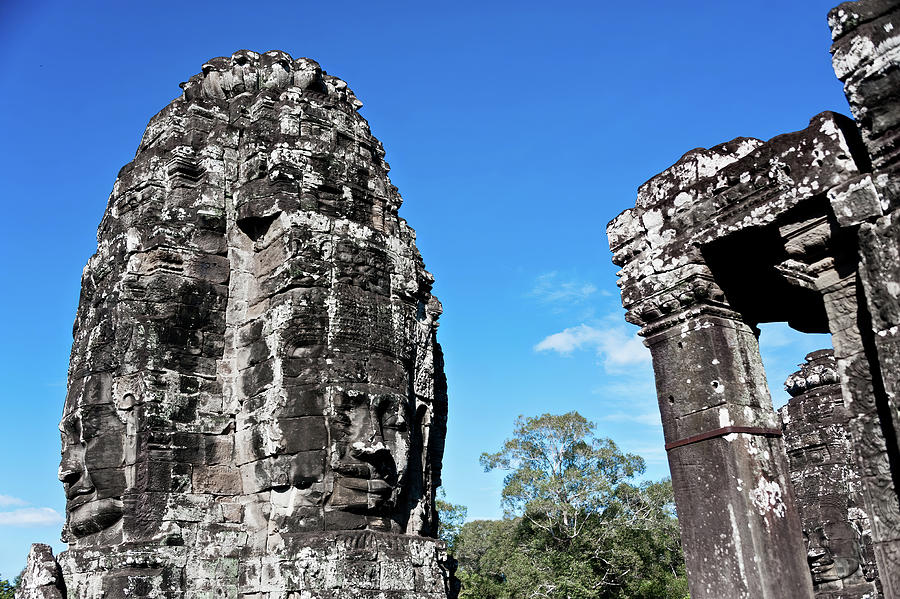 Bayon Temple. Angkor Wat. Cambodia #4 Photograph by Lie Yim