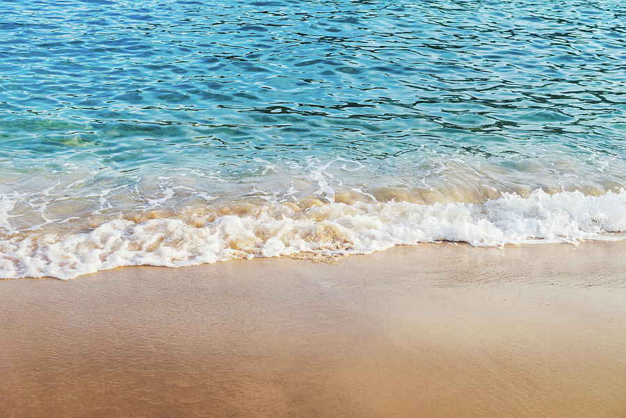 Beach With Azure Waters On Palma Photograph By Anna Denisova Pixels