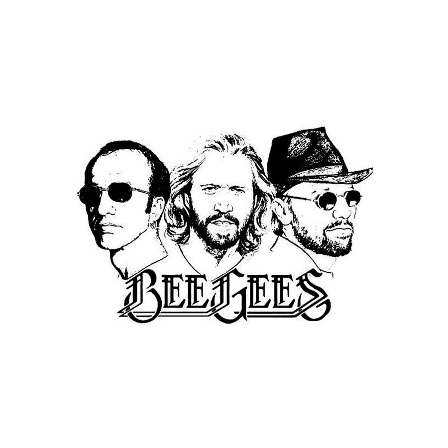 Bee Gees Logo Digital Art by Ellson Shop - Fine Art America