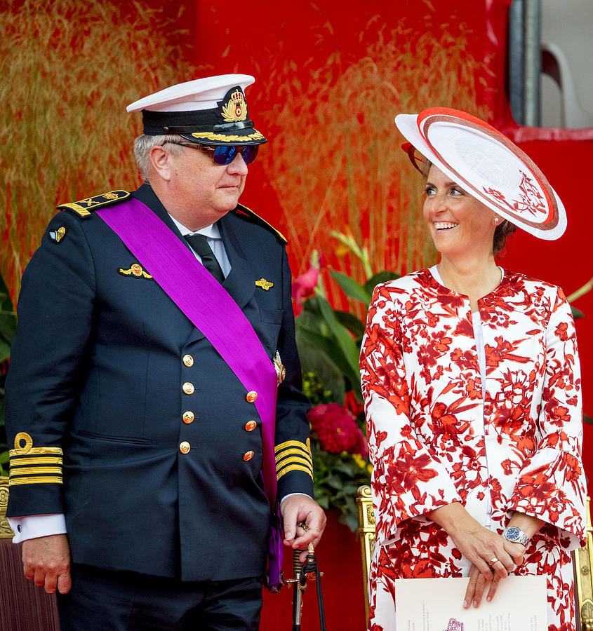 Belgian Royals Attend National Day #4 Photograph by Patrick van Katwijk