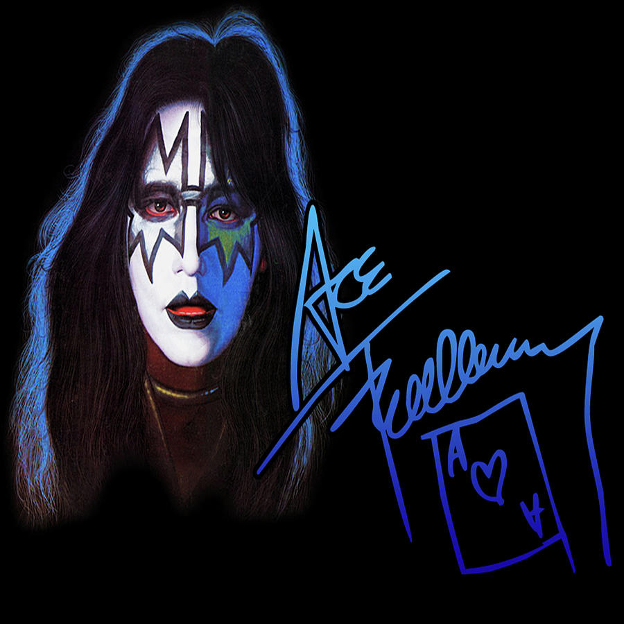 Best Designs Ace Frehley Band Hits Digital Art By Lapanenam Shop - Fine 