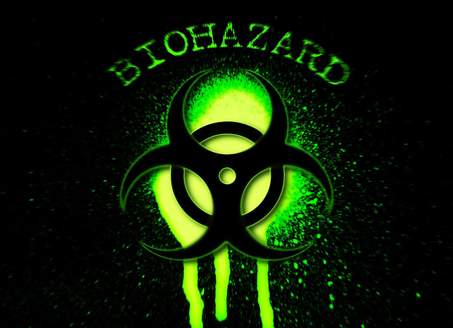 Biohazard Band #4 Digital Art by Knox Matskevich - Fine Art America