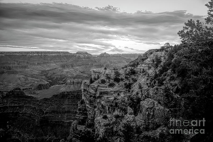 Black Grand Canyon  #5 Photograph by Chuck Kuhn