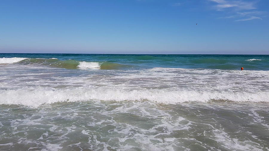 Black sea, View of beach sea on sun light in the summer. At Lagoon ...