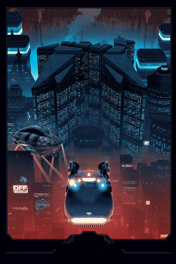 Blade Runner 1982 Digital Art by Geek N Rock - Fine Art America