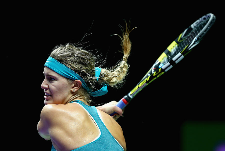 BNP Paribas WTA Finals: Singapore 2014 - Day One #4 Photograph by Clive Brunskill
