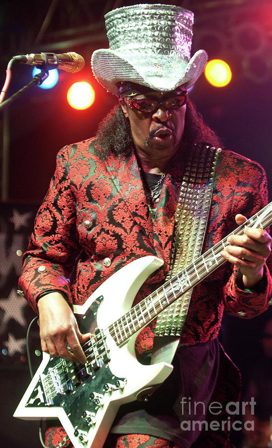 Bootsy Collins and The Funk University at Bonnaroo #4 Photograph by David Oppenheimer