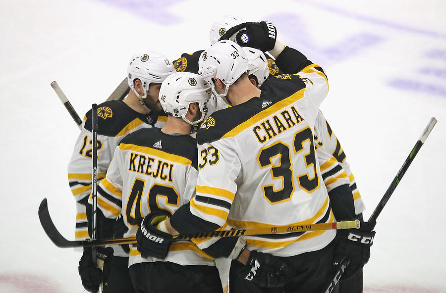 Boston Bruins v Chicago Blackhawks #4 Photograph by Jonathan Daniel