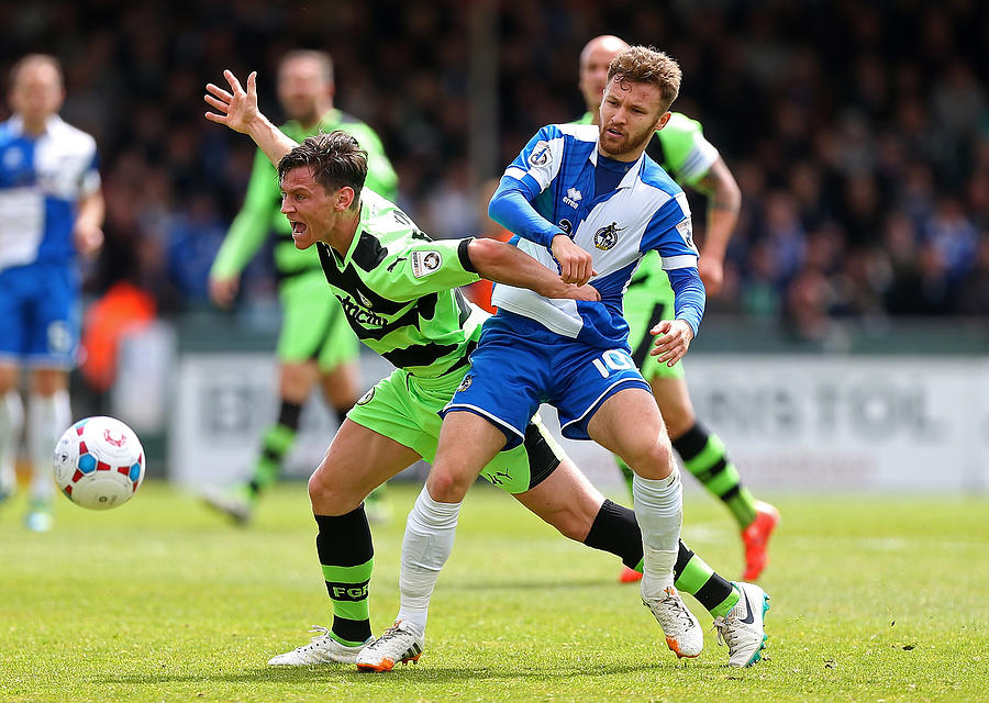 Bristol Rovers v Forest Green Rovers - Vanarama Football Conference League #4 Photograph by Ben Hoskins