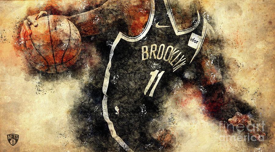 Brooklyn Nets Basketball NBA Team, Atlantic,Sports Posters for Sports Fans  T-Shirt