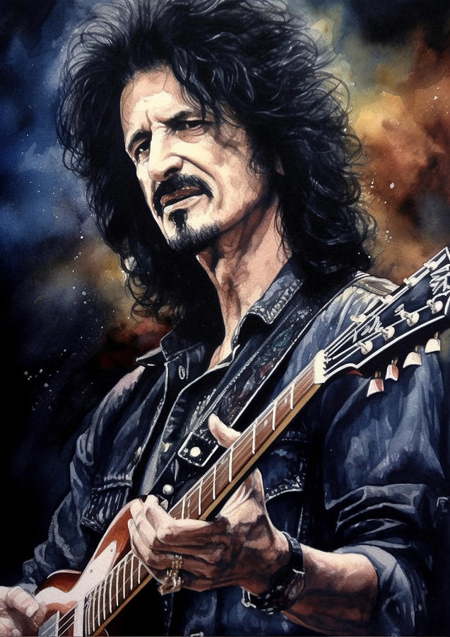 Bruce Kulick #4 Digital Art by Dieu Vuong Kha - Fine Art America