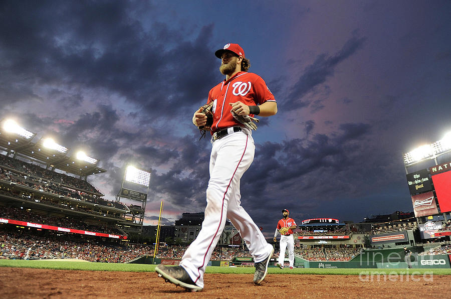 Bryce Harper Photograph by Greg Fiume