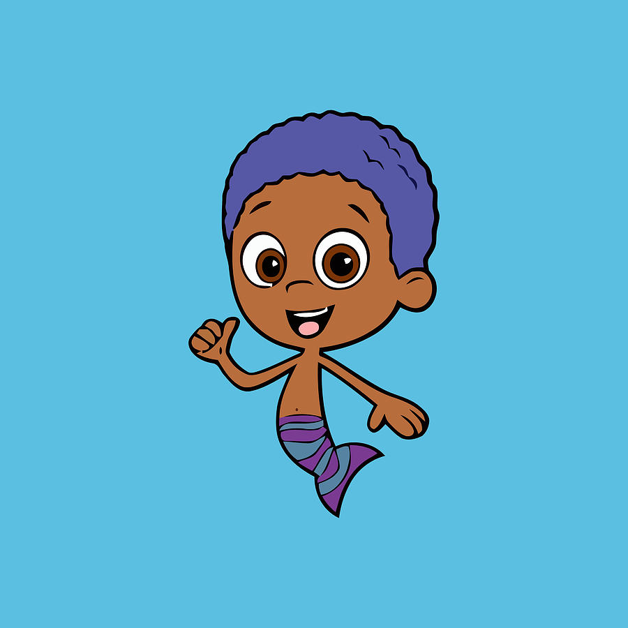 Bubble Guppies Drawing by Su Topo | Fine Art America