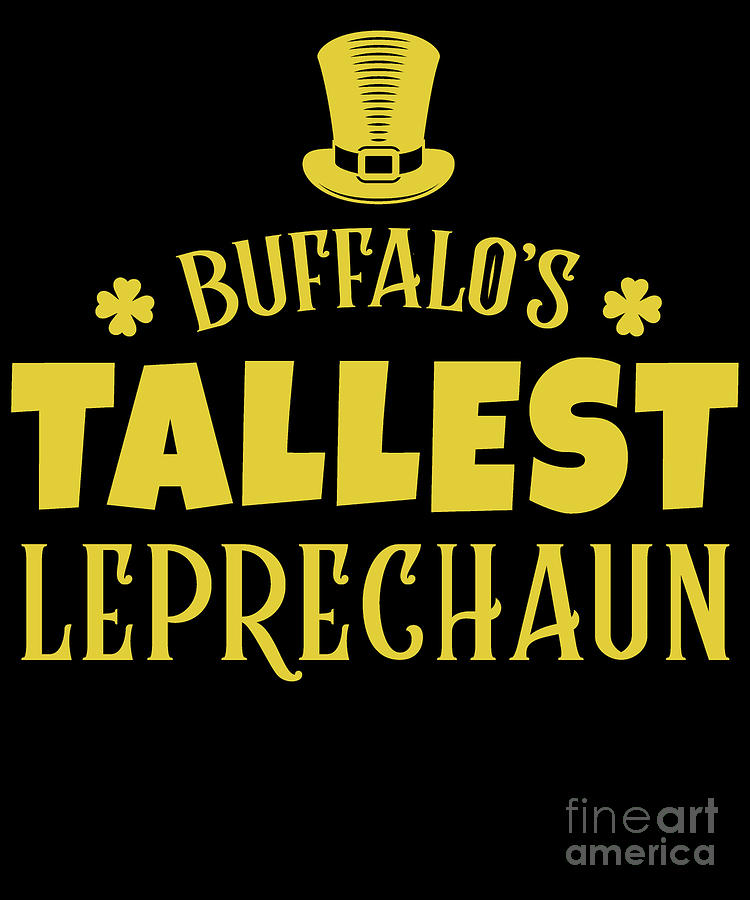 Buffalo Irish Shirt Buffalo St Patricks Day Parade Digital Art by