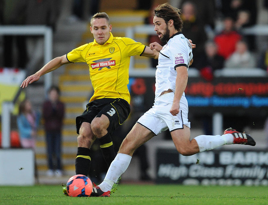 Burton Albion v Hereford United - FA Cup First Round #4 Photograph by Tom Dulat