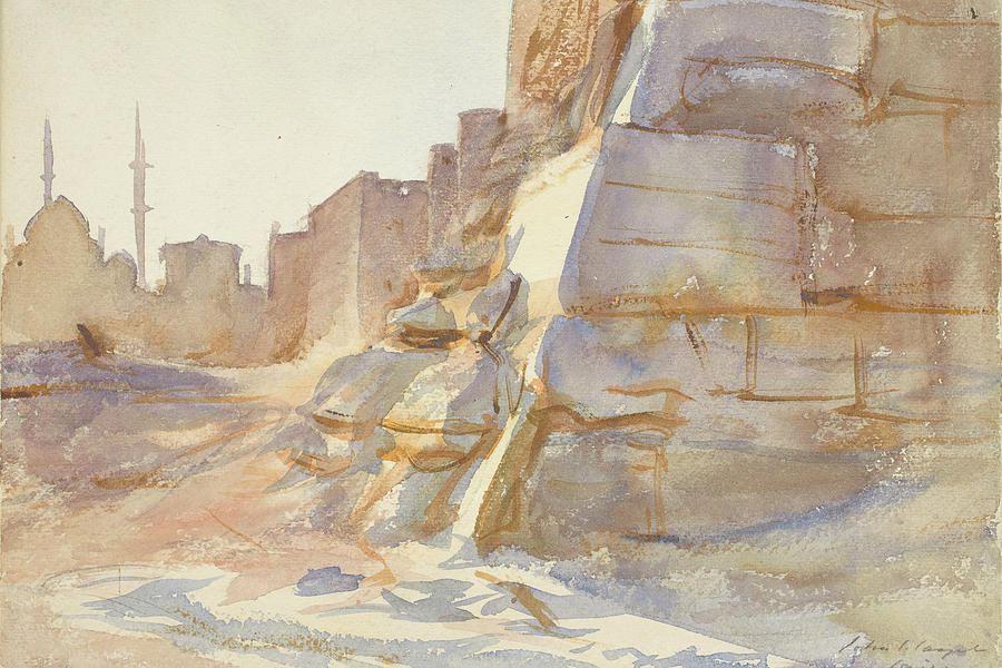 Cairo #5 Painting by John Singer Sargent