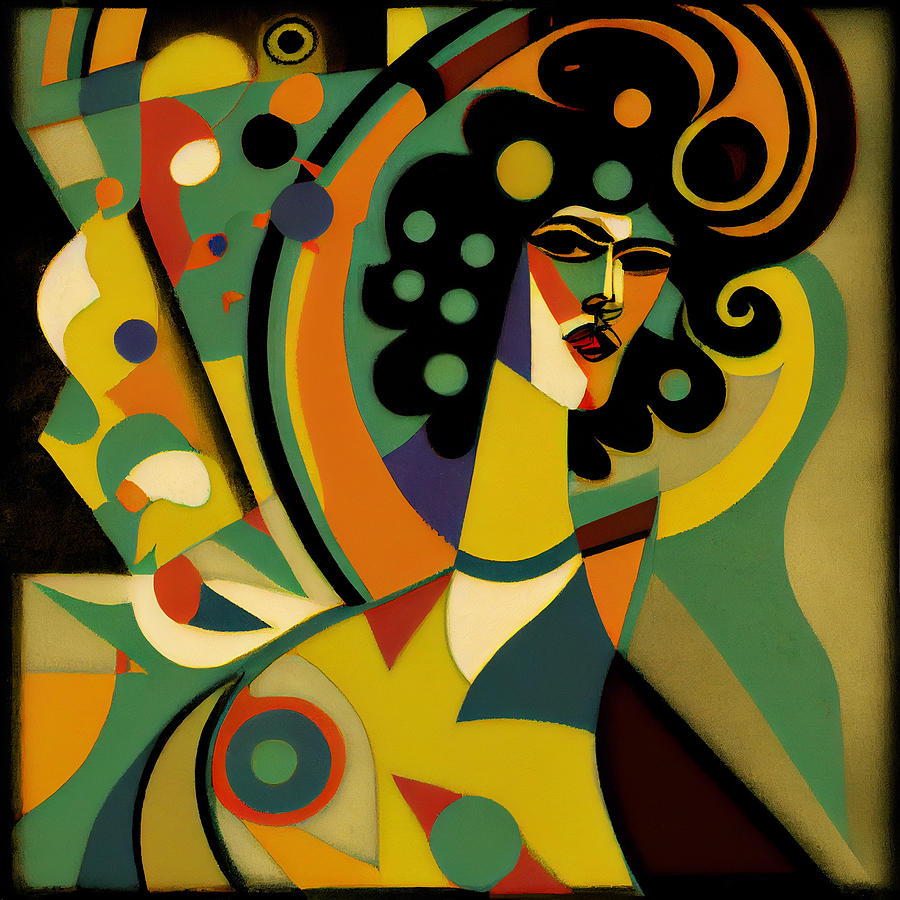 calliope by Kandinsky by Asar Studios Painting by Celestial Images ...