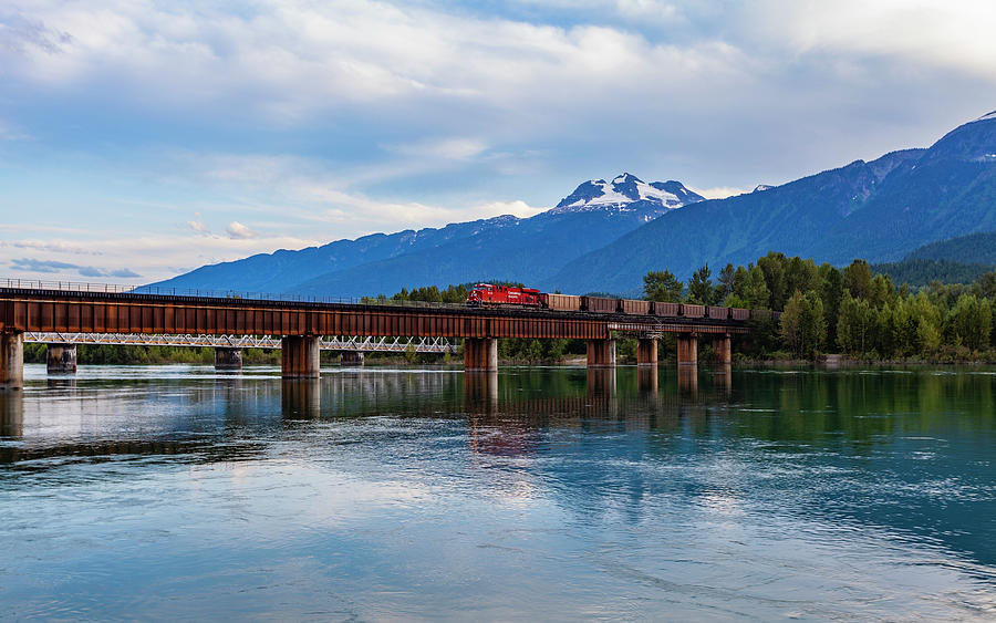 Canadian Rockies - Revelstoke to Banff on Transcanada Highway. #4 Photograph by Tommy Farnsworth